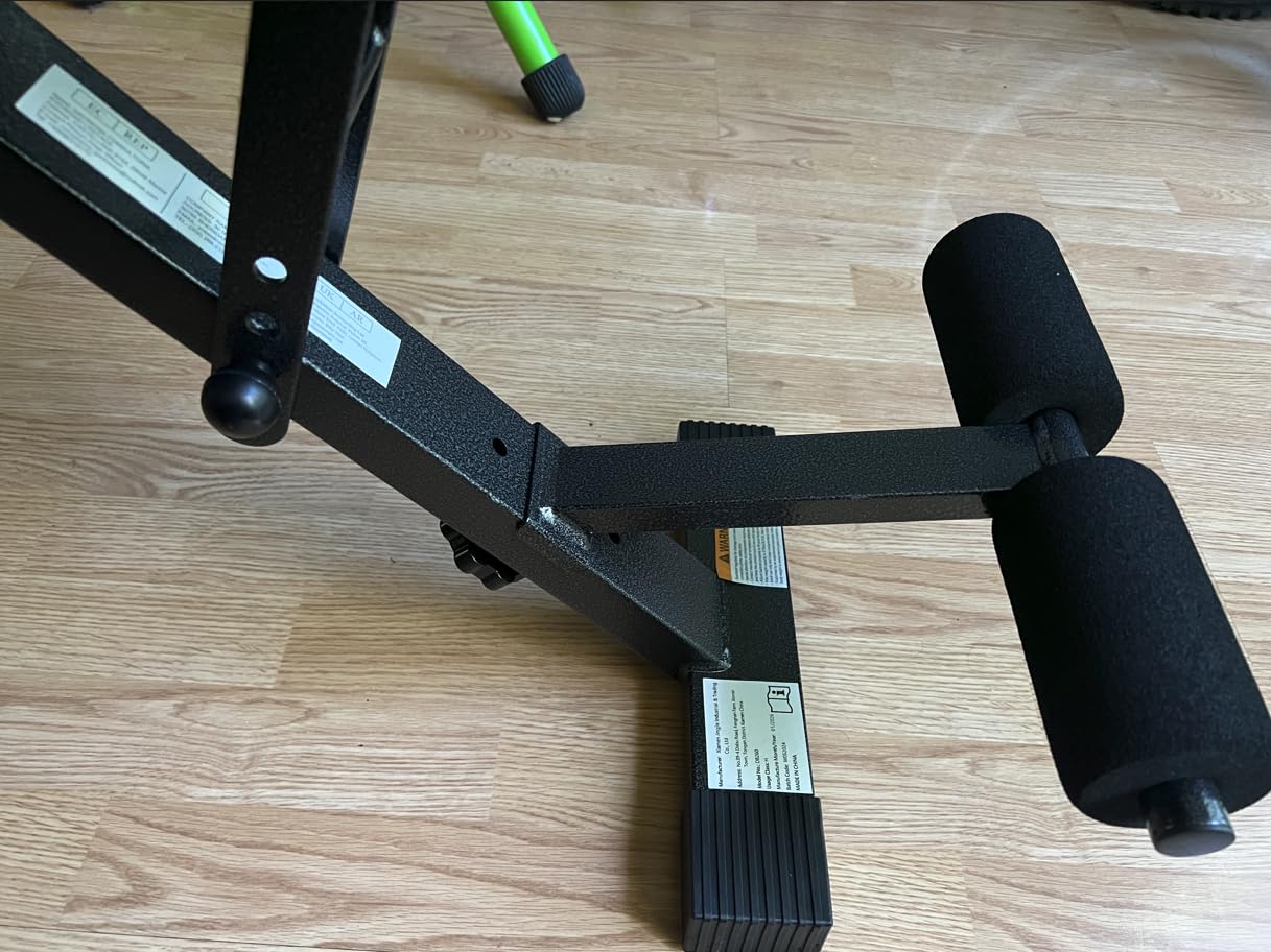 YOLEO Adjustable Weight Bench for Home Gym, ASTM-Certified 827LBS, 98% Pre-Assembled, Foldable Gym Bench with 84 Positions Incline Decline Flat, Wider Seat customer photo 1