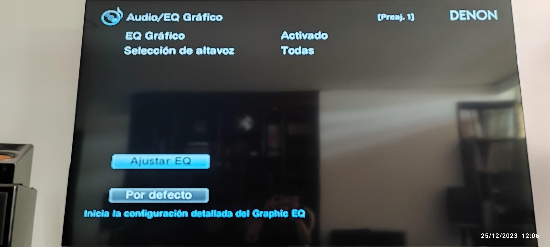 Denon AVR-X1700H 7.2 Channel AV Receiver - 80W/Channel, Advanced 8K HDMI Video w/eARC, Dolby Atmos, DTS:X, Built-in HEOS customer photo 1