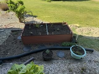 Best Choice Products 8x4x2ft Outdoor Metal Raised Garden Bed, Deep Root Planter Box for Vegetables, Herbs & Flowers, 478-Gallon Capacity, 100% Non Toxic Materials - Gray customer photo 2