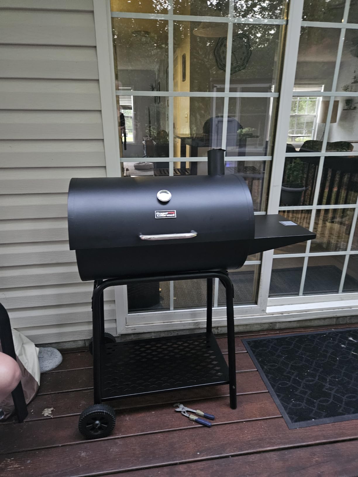 Royal Gourmet CC1830 28 Inch Barrel Charcoal Grill with Warming Rack, 626 Sq.In. customer photo 2
