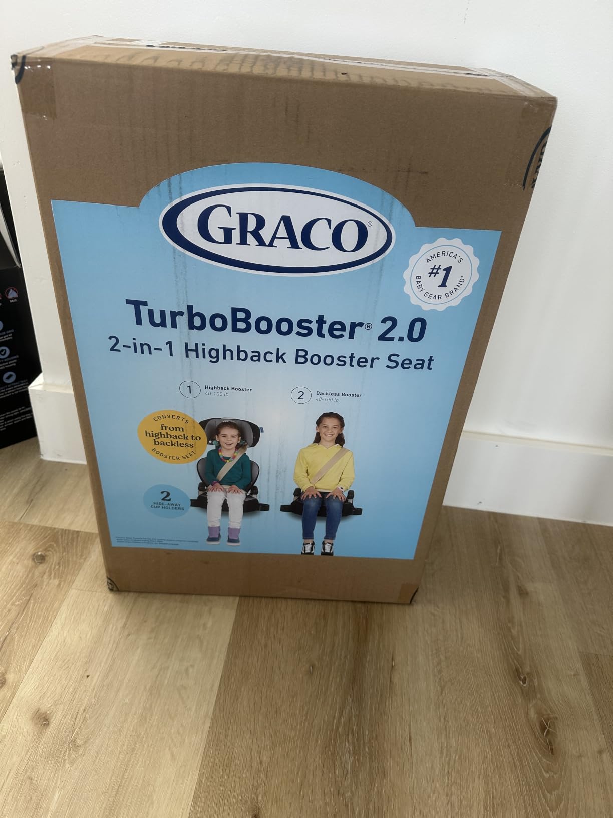 Graco TurboBooster 2.0 Highback Booster Car Seat, Declan customer photo 2