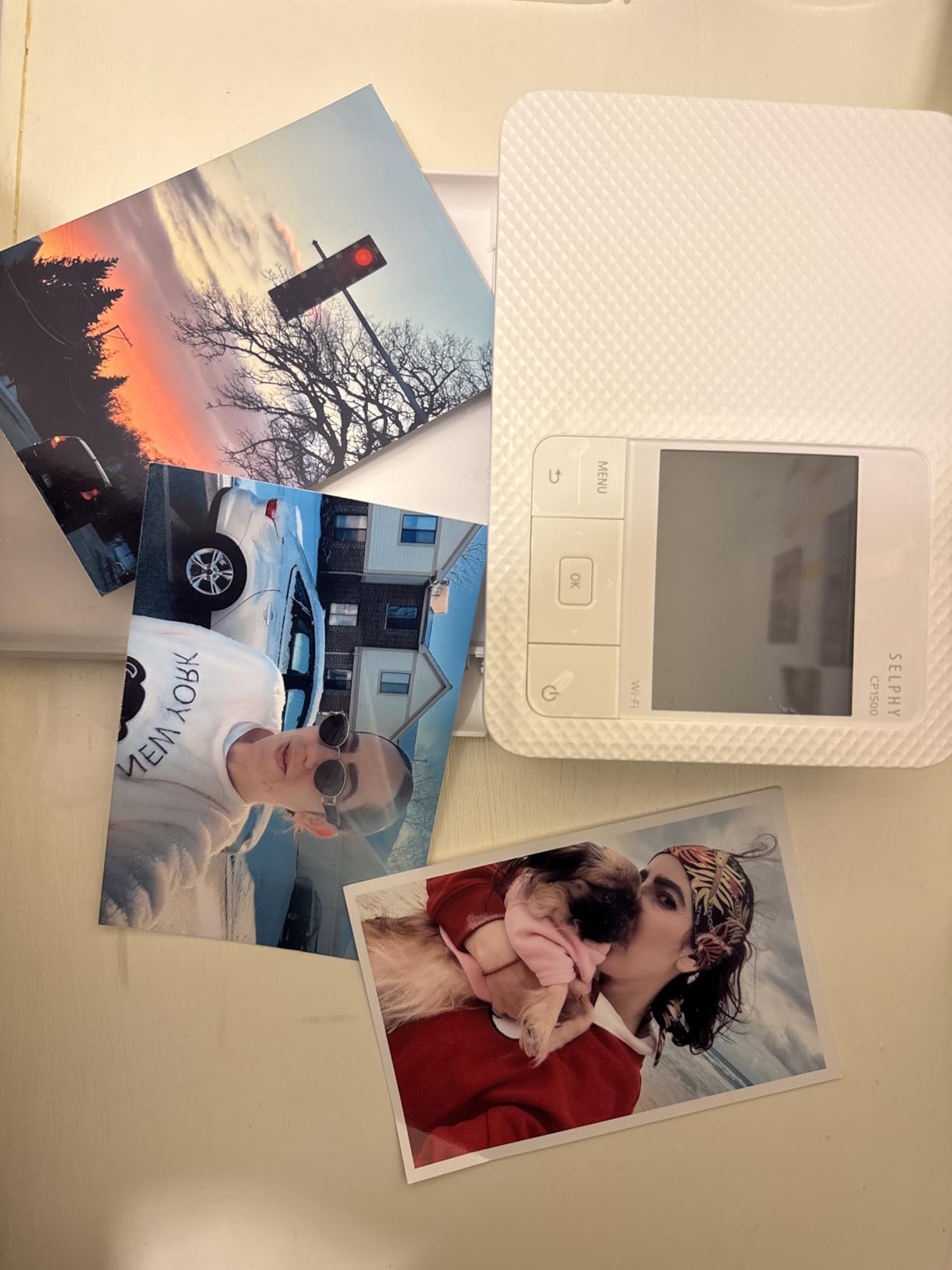 Canon Selphy CP1500 Wireless Compact Photo Printer (Black) customer photo 2