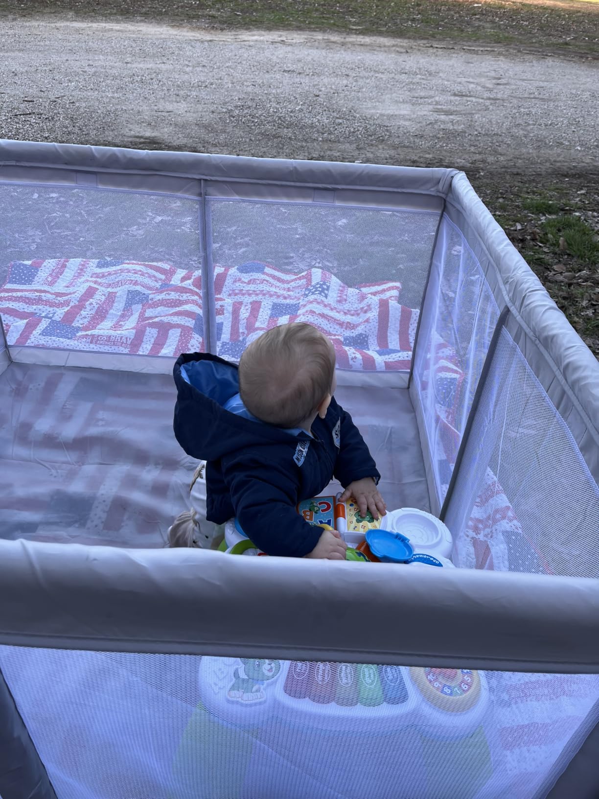 Hiaksedt Baby Playpen 50x50 Inch, Play Pens for Babies and Toddlers customer photo 2