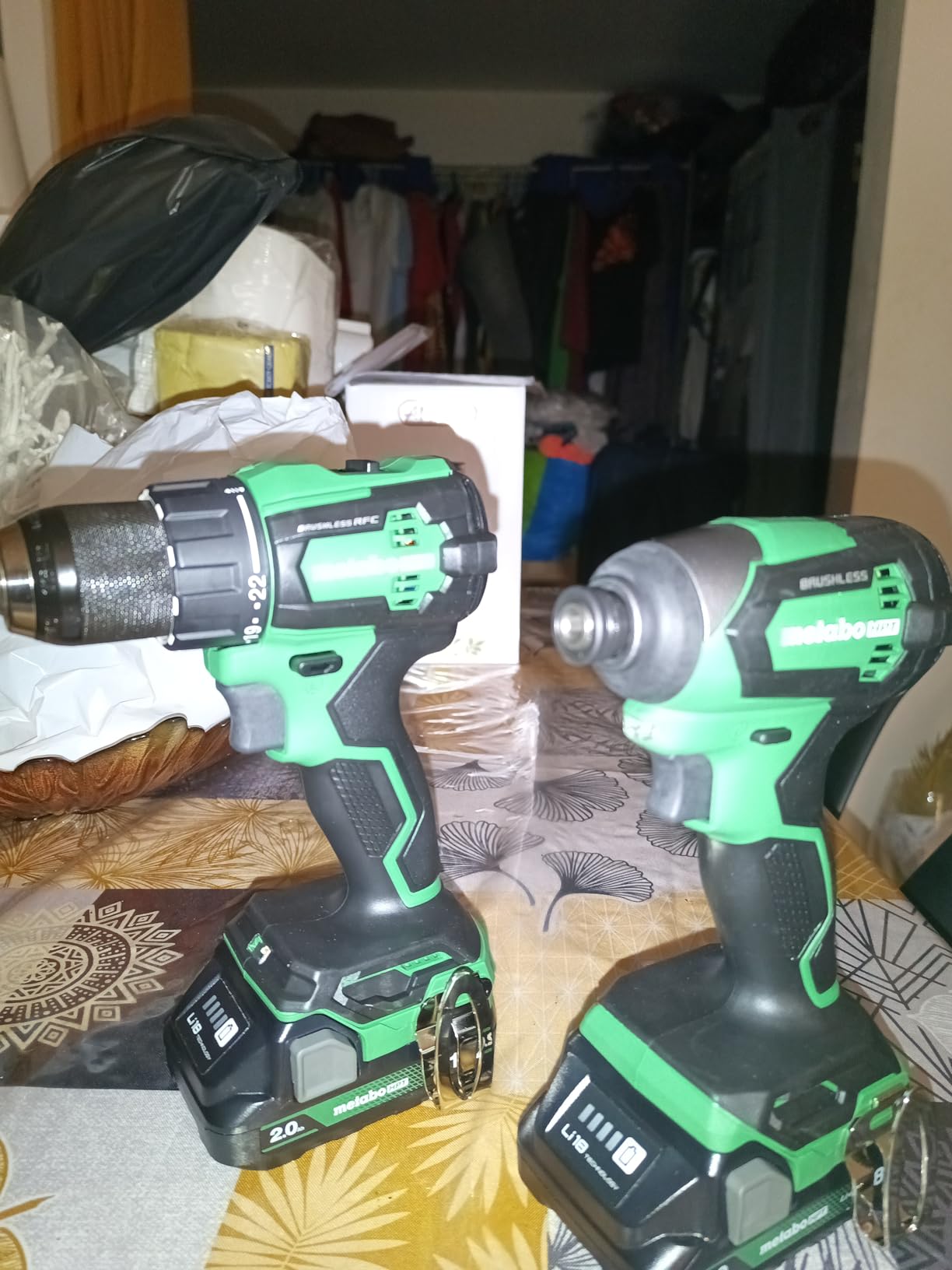 Metabo HPT 18V MultiVolt Cordless Brushless Driver Drill & Impact Driver Combo Kit, 2 Lithium-Ion Batteries and Charger, Compact Lightweight Design (KC18DEXQB) customer photo 2