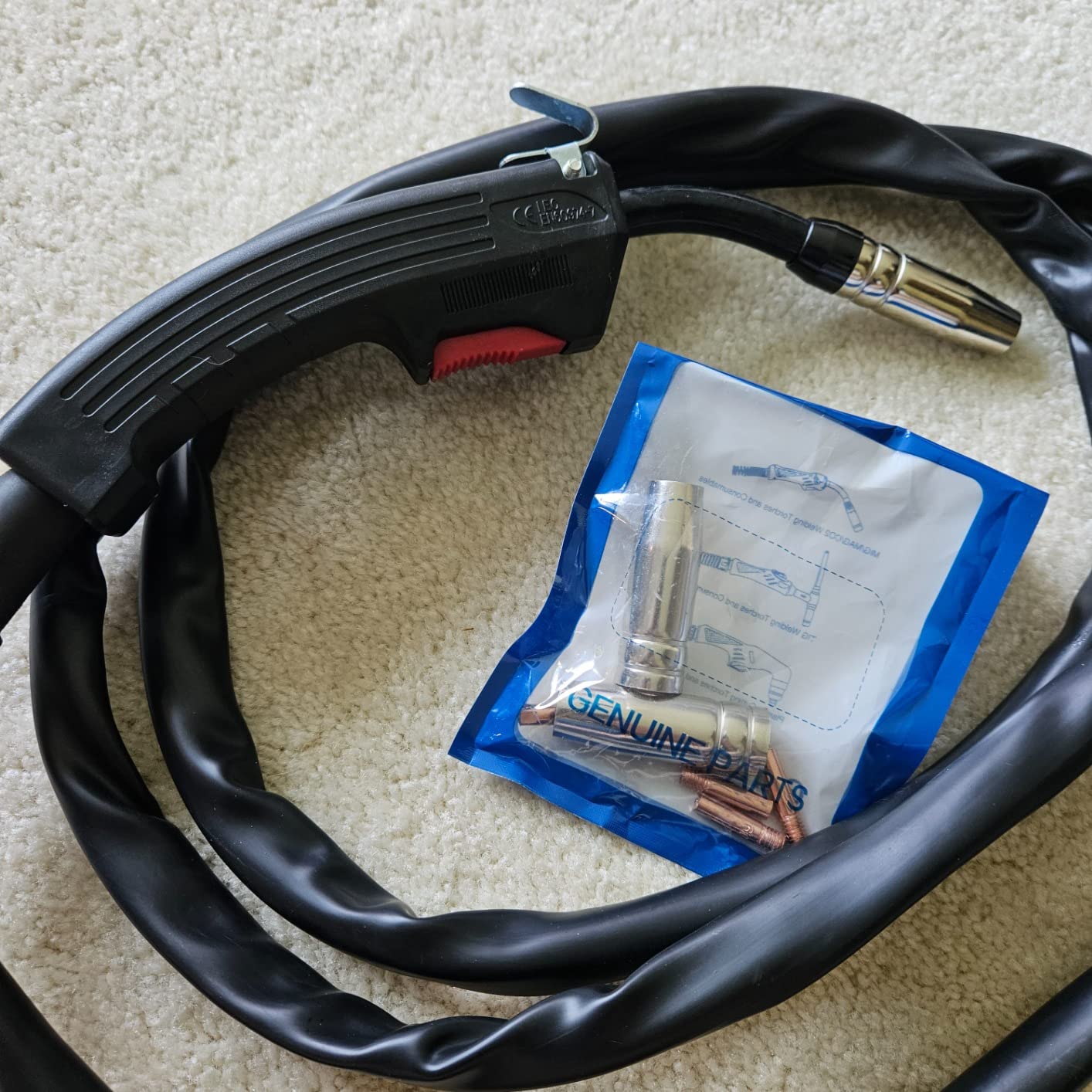 GZ GUOZHI 140A MIG Welder, 3 in 1 Welder FLUX MIG/ARC/Lift TIG Multi-Process Mig Welder, 110V IGBT Inverter Gasless Welder, Welding Machine 110v Flux Core Welder customer photo 2