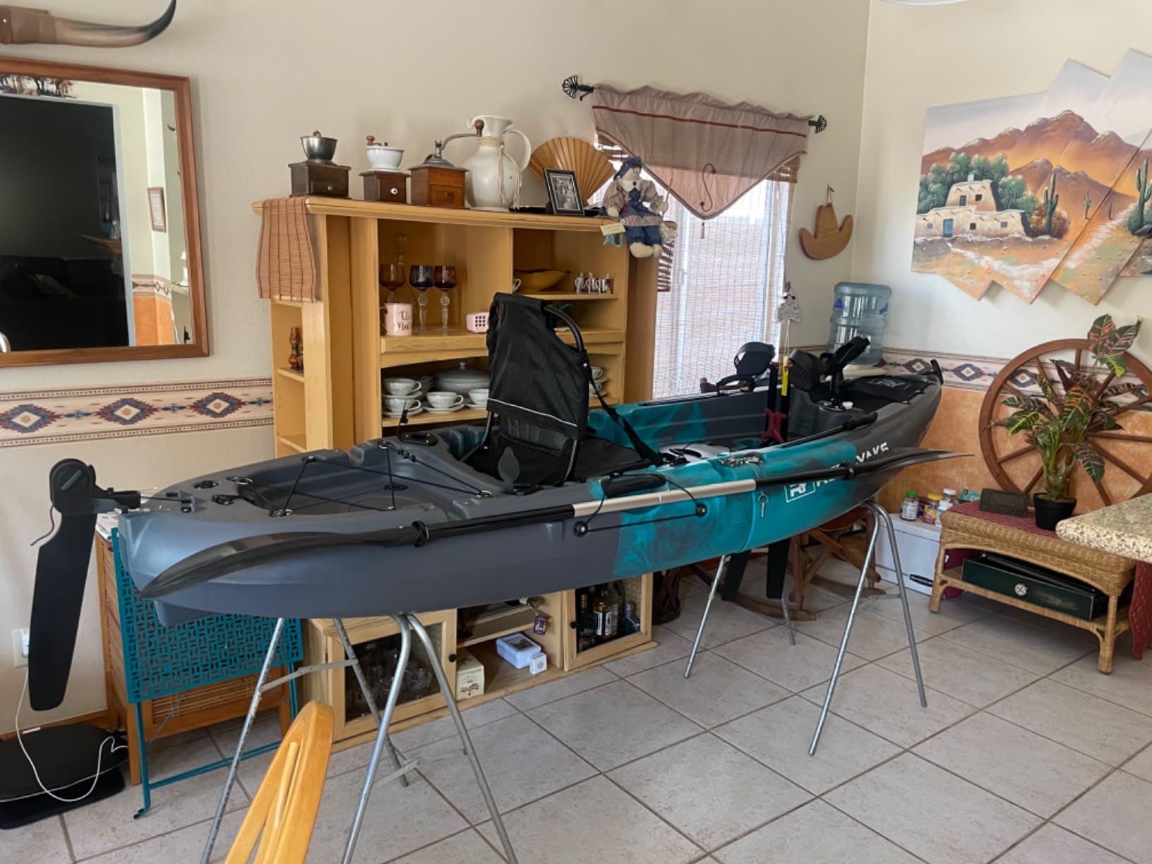 Reel Yaks Raptor Modular Fishing Kayak, 9.5ft, 380 lbs Capacity customer photo 2