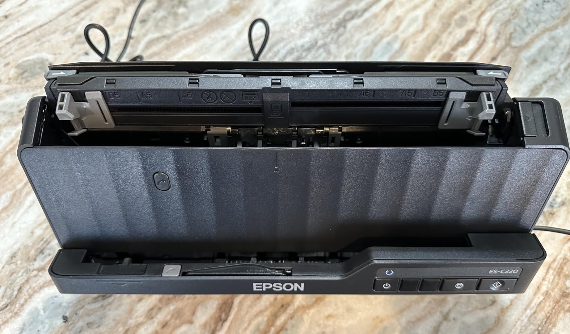Epson Workforce ES-C220 Compact Desktop Document Scanner - 2-Sided Scanning - ADF customer photo 1