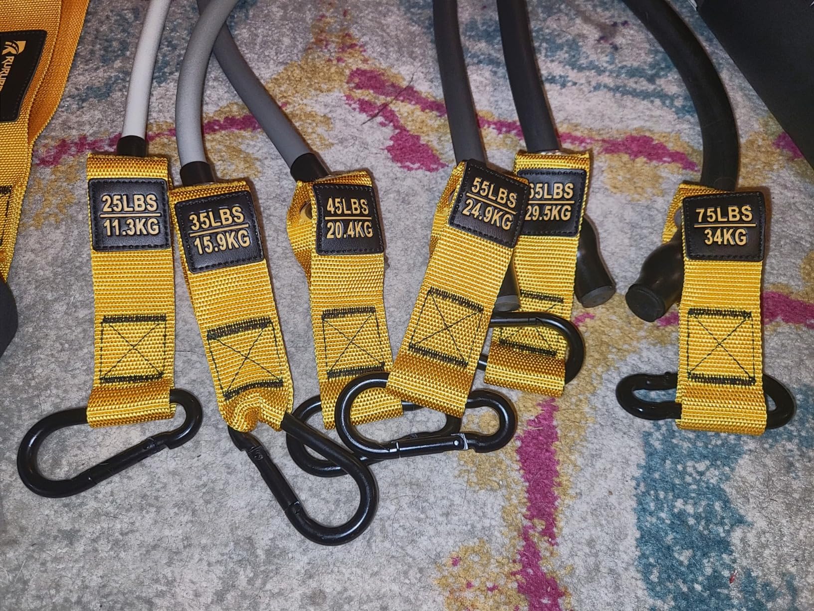 Heavy Resistance Bands for Working Out, 300lbs/360lb/420lb Exercise Bands Workout Bands with Handles, Door Anchor, Ankle Straps, Home Gym Workout Equipment for Men Fitness Strength Training Stretching customer photo 2