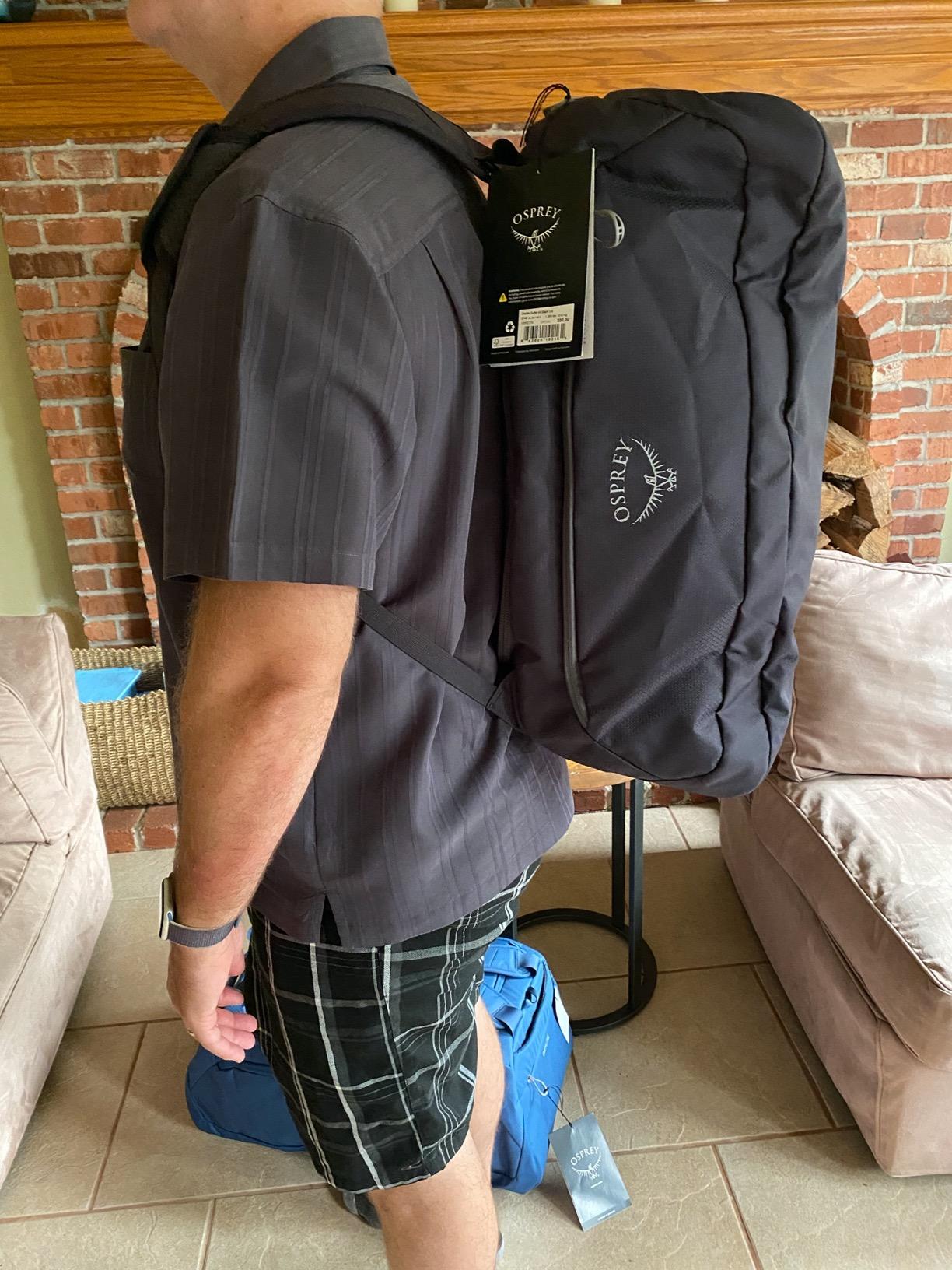 Osprey Daylite Duffel Backpack - Convertible Everyday Duffel Bag for Gym, Commute, and Travel customer photo 2