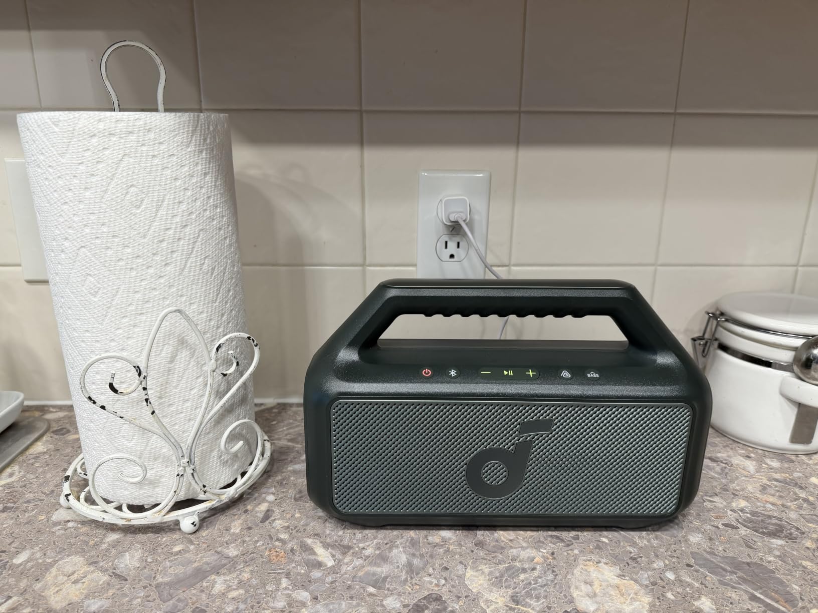 Soundcore Boom 2 By Anker, Outdoor Speaker, 80W, Subwoofer, BassUp 2.0, 24H Playtime, IPX7 Waterproof, Floatable, RGB Lights, USB-C, Custom EQ customer photo 2
