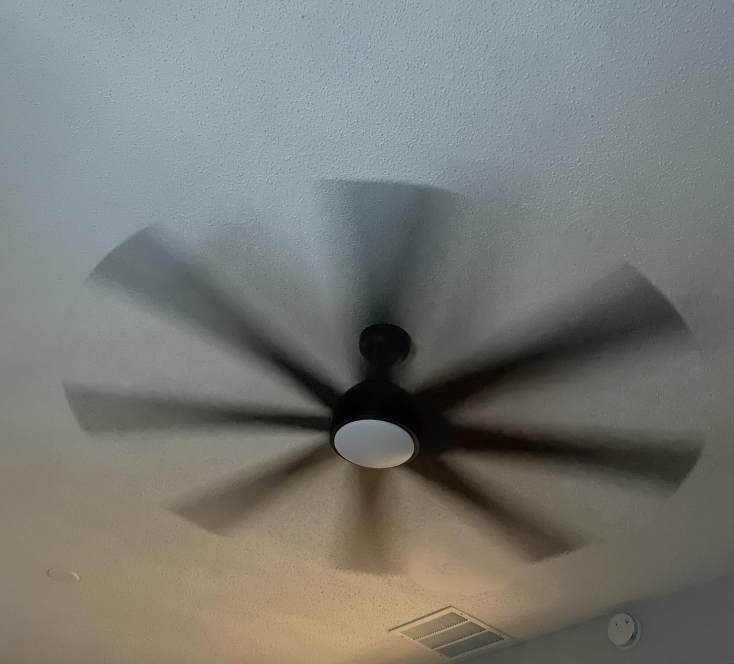 Fanbulous 65 Inch Black Ceiling Fans with 3CCT Lights and Remote customer photo 1