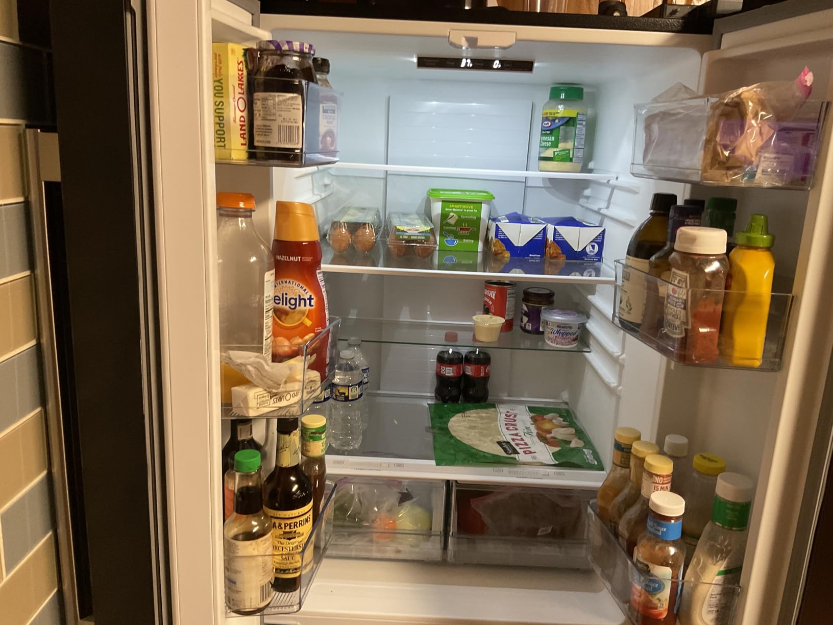 BLACK+DECKER 17 Cu. Ft. Convertible Freezer Refrigerator, Upright Freezer with Glass Shelves, ENERGY STAR rated, Frost Free, BUC1700XB, Black customer photo 2