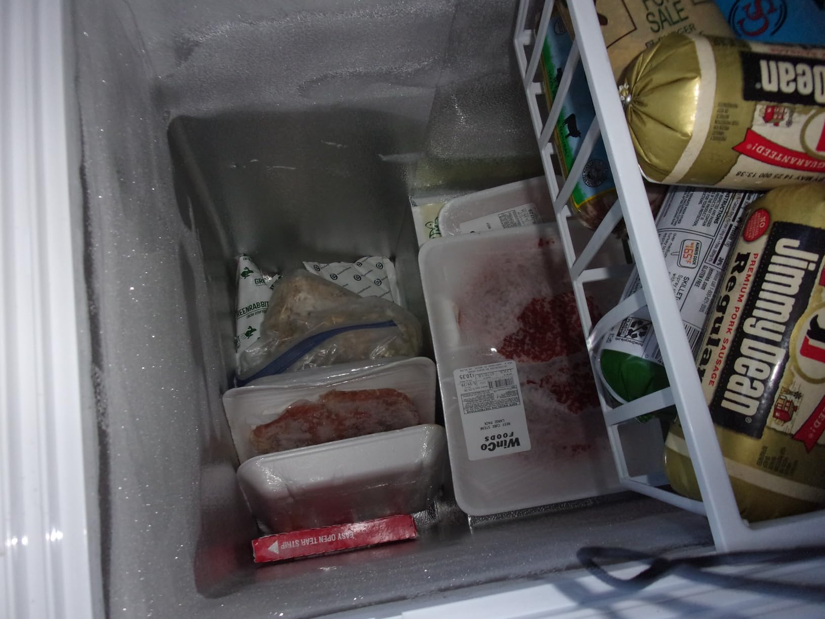 7.0 Cu Ft Chest Freezer - Energy Saving Quiet Top Open Door Mini Freezer Adjustable 6 Thermostat - Compact Small Deep Freezer w/Removable Basket and Defrost Water Drain for Home/Apartment/Garage customer photo 1