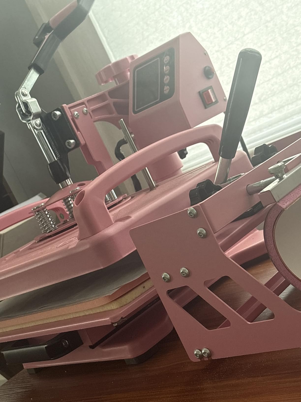 Hitgrand Heat Press Machine 12x15 inch, Heat Press Machine for T-Shirts, 5 in 1 Heat Press with 30 OZ Tumbler Press, Combo Tumbler Heat Press Machines Sublimation for Hat Cap Mug Plate customer photo 2
