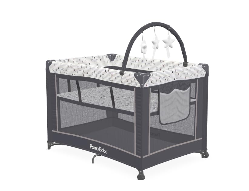 Pamo Babe Portable Playpen Foldable Playard Portable Crib for Baby and Toddlers customer photo 1