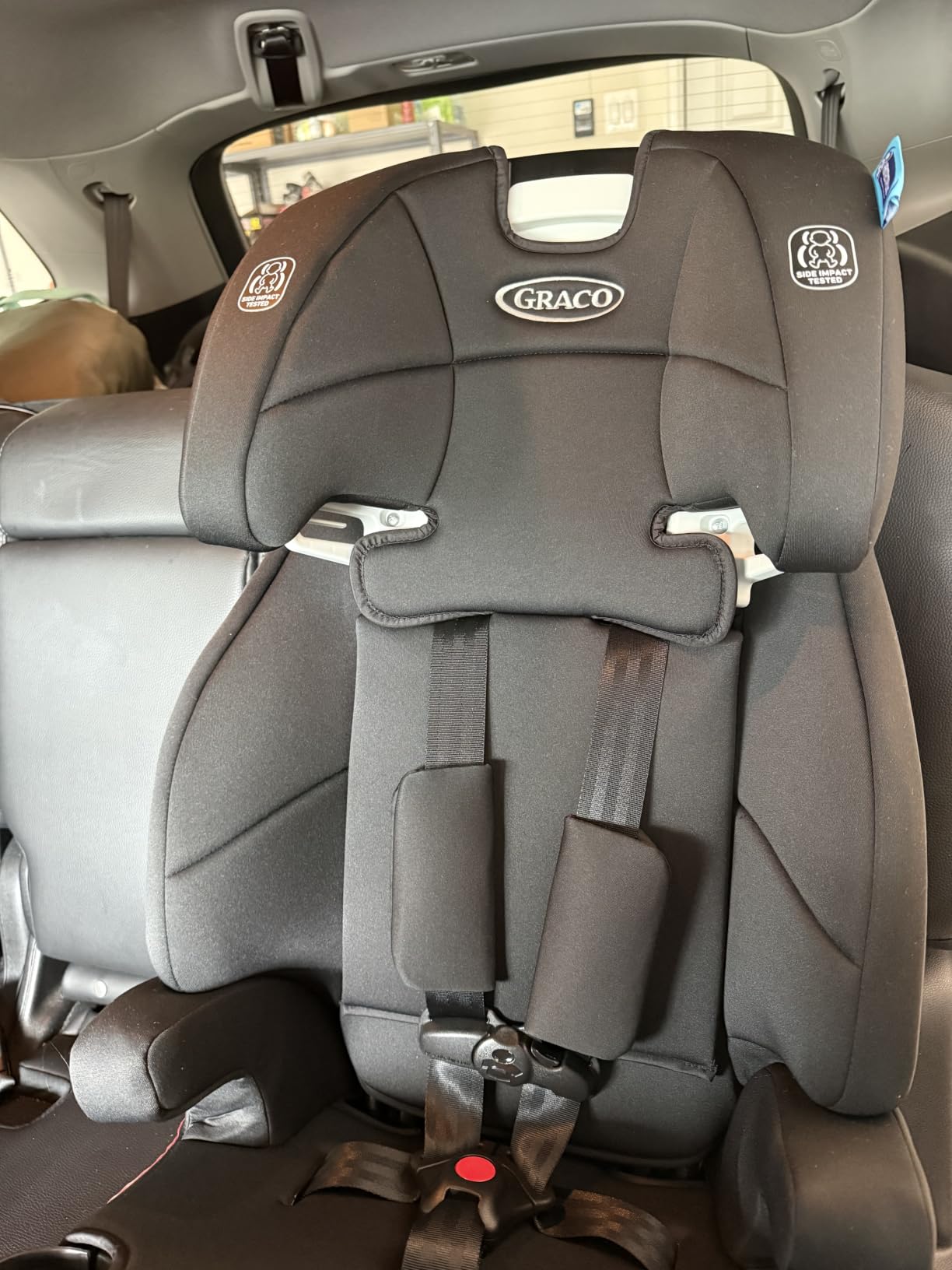 Graco Tranzitions 3-in-1 Harness Booster Car Seat, Forward Facing Car Seat, Highback, to Backless Booster, Cinder customer photo 1