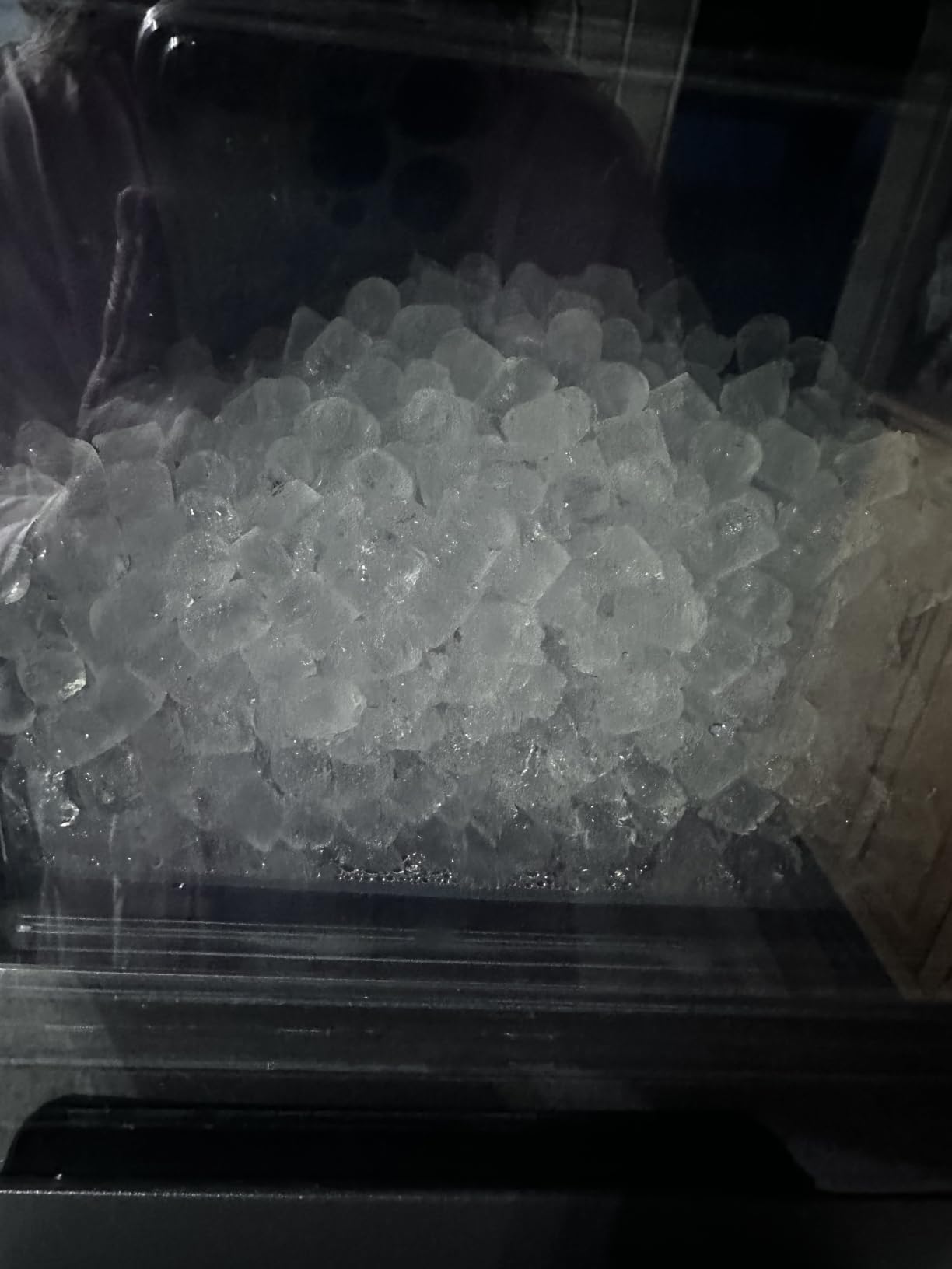 GE Profile Opal 2.0 Ultra Nugget Ice Maker with .75 Gallon Side Tank and Scale Inhibiting Filter, Scoop Included, 38 lbs in 24 Hours, Pellet Ice Machine with WiFi & Smart Connected, Stainless Steel customer photo 2