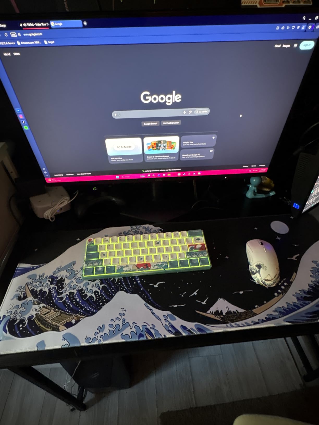 AOC 27G51F 27 inch Gaming Monitor 1920x1080 144Hz, IPS Panel, Console Gaming Ready, Full HD, 3-Sided Frameless, 1x HDMI 2.0, 1x Display Port, 3-Year Zero-Bright-Dot customer photo 1