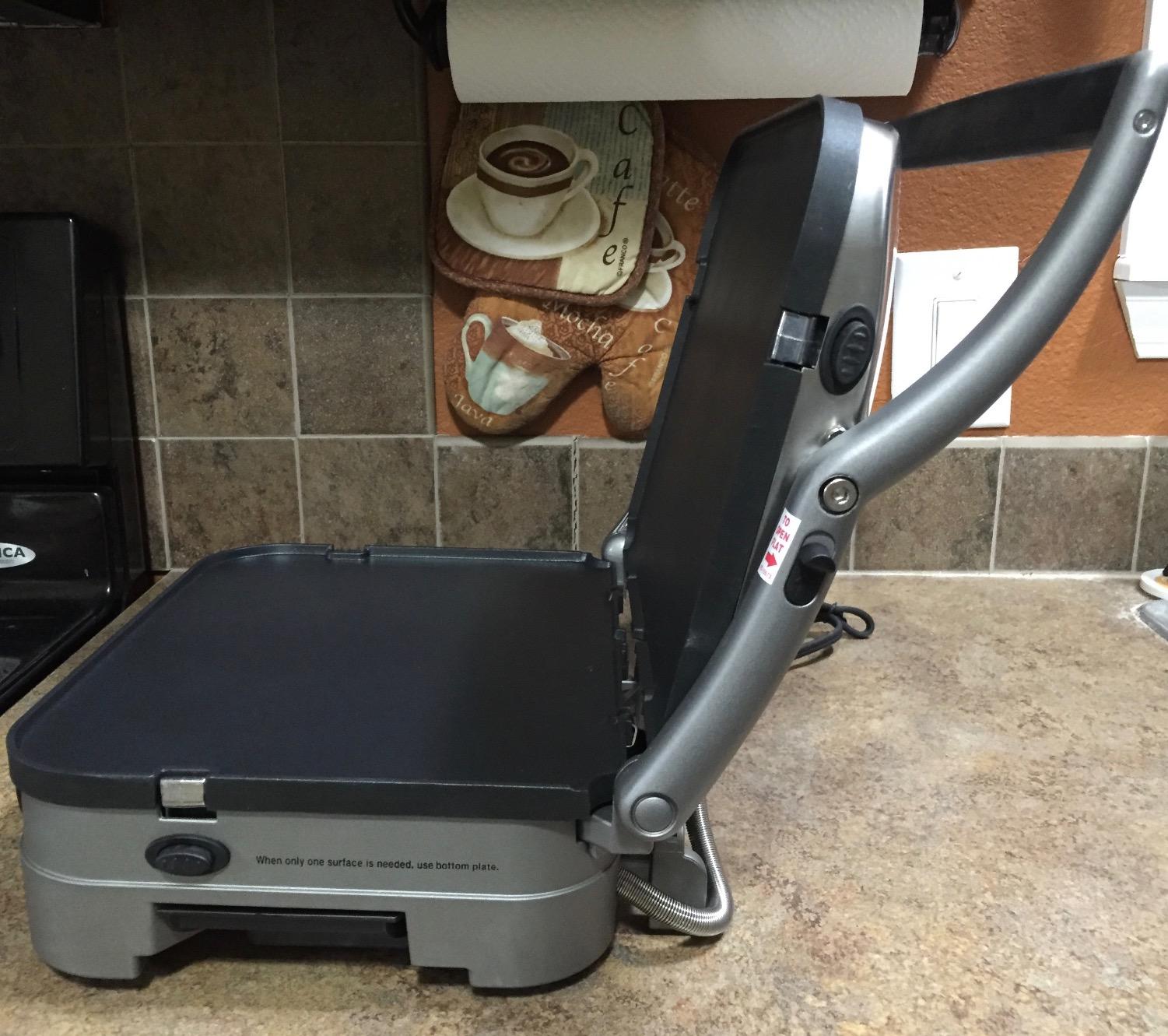 Cuisinart Griddler Indoor Grill, Panini Press, Sandwich Maker & More, 5-in-1 Grilling, Dishwasher-Safe Nonstick Cooking Plates, GR-4NNAS, Stainless Steel customer photo 1
