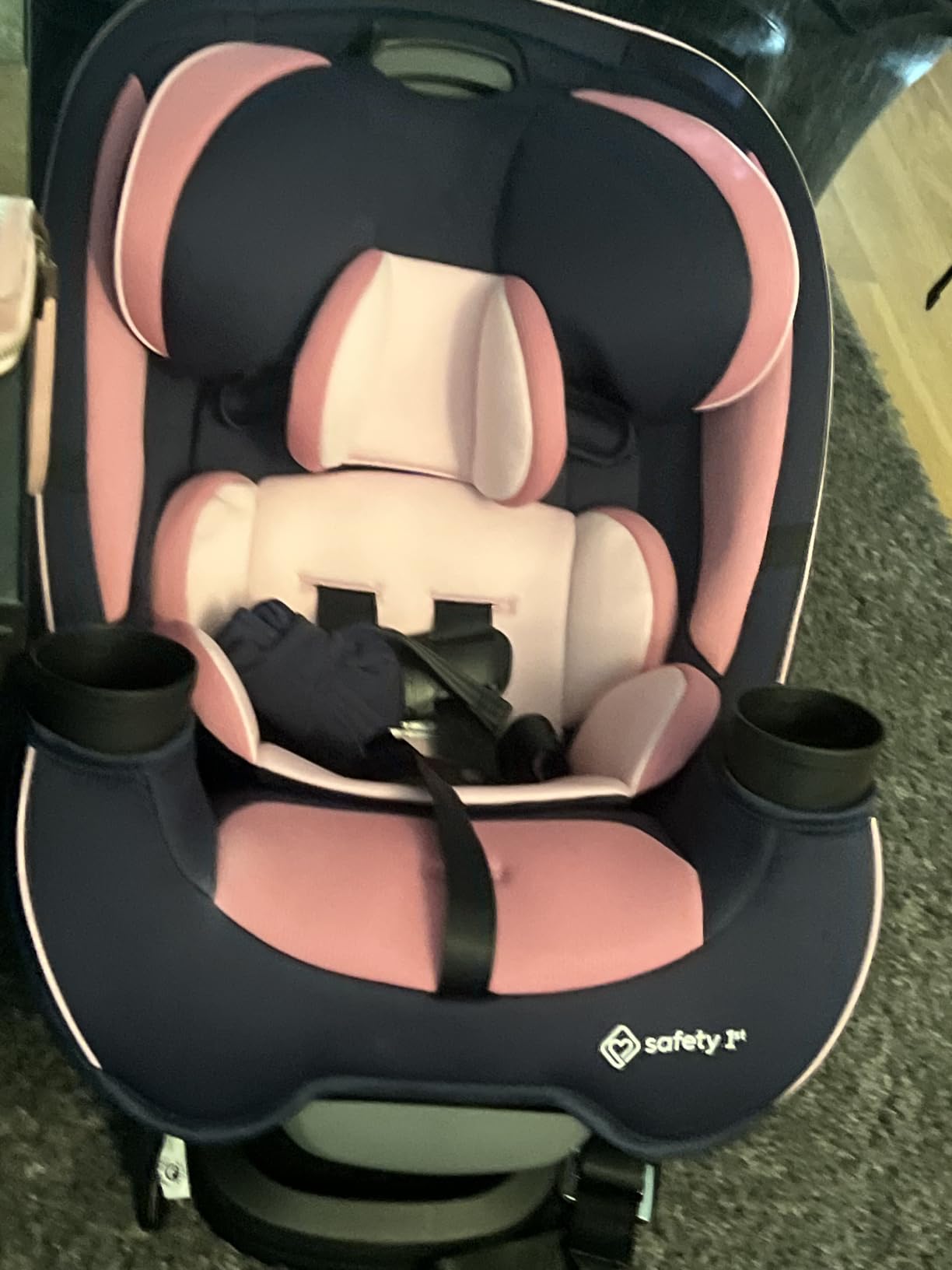 Safety 1st Grow and Go All-in-One Convertible Car Seat, Rear Facing, 5-40 lbs, Forward Facing (30-65 lbs), High Back Booster Seat 40-100 pounds, Alaskan Blue customer photo 2