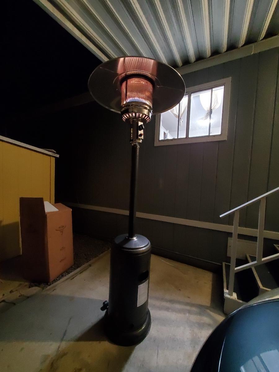 Pamapic 50,000 BTU Outdoor Heaters for Patio with Round Table Design, Premium 304 Stainless Steel Burner, Triple Protection System Propane Patio Heater customer photo 1