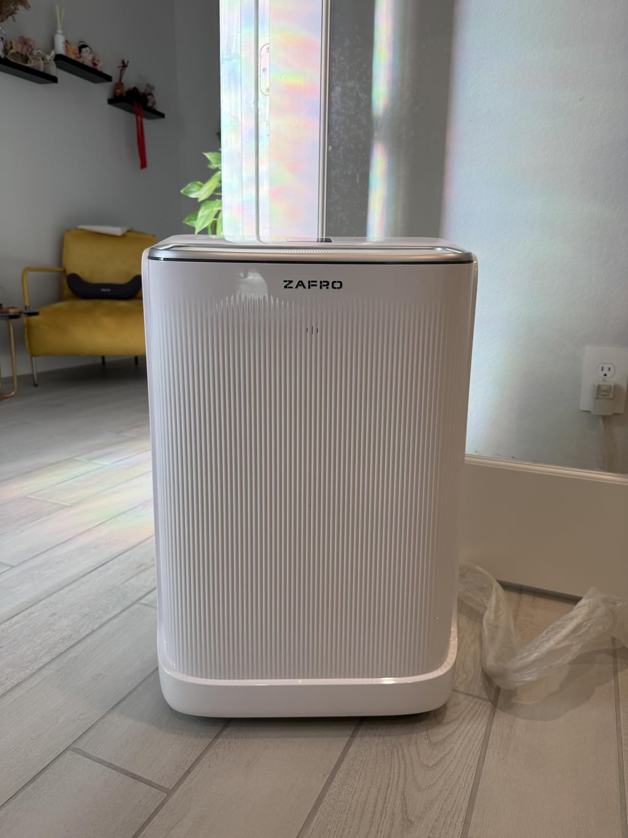ZAFRO Smart Inverter Portable Air Conditioners, 16000 BTU (12000 BTU SACC) Dual Hose Portable AC Unit with Energy Saving/Ultra Quiet(42dB)/Drainage-free Cooling/APP/Remote for Multi-Scenario Use customer photo 2