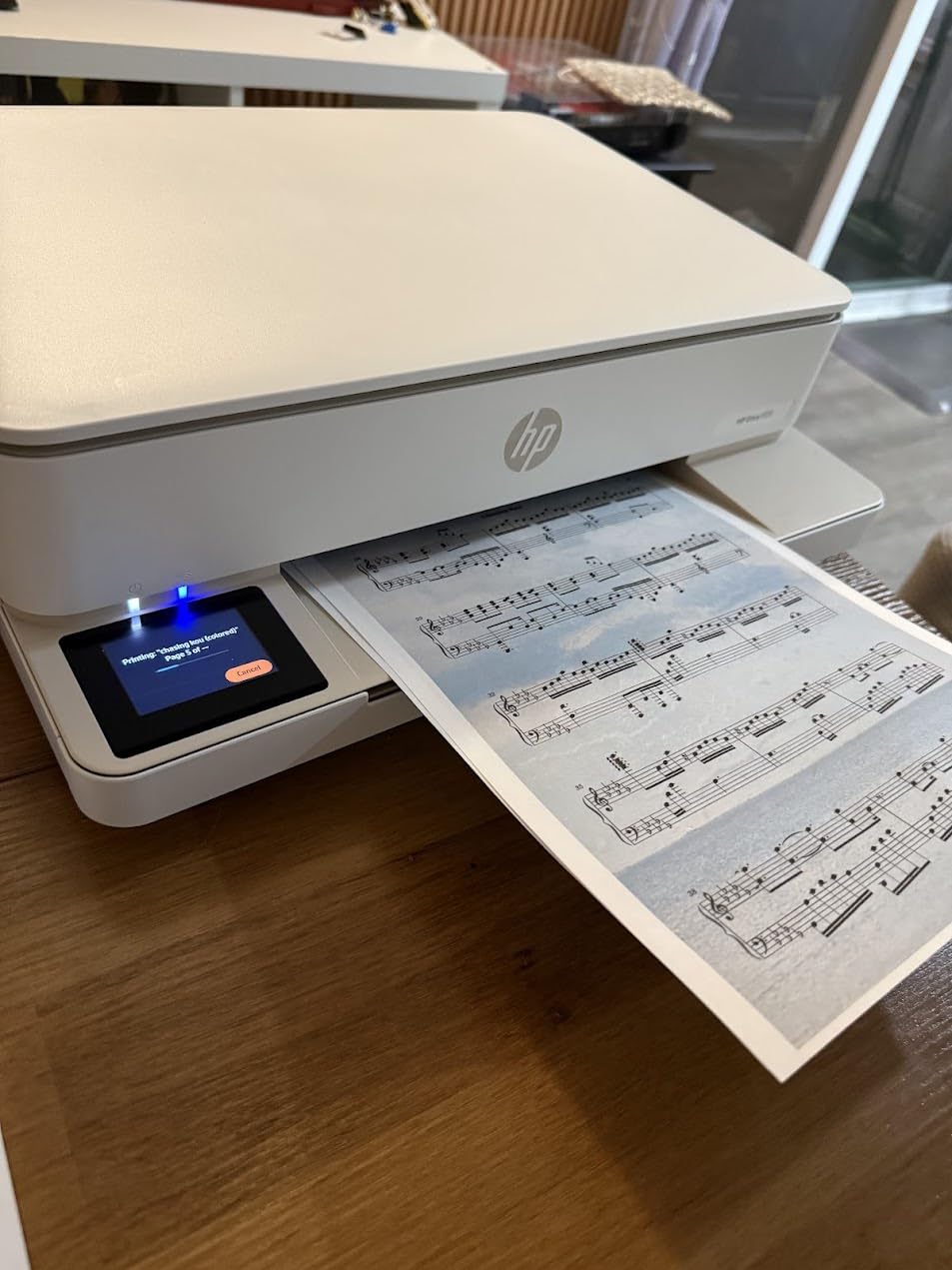 HP Envy 6155 Wireless All-in-One Color Inkjet Printer, Print, Scan, Copy, Duplex Printing Best-for-Home, 3 Month Trial of Instant Ink Included, AI-Capable customer photo 2