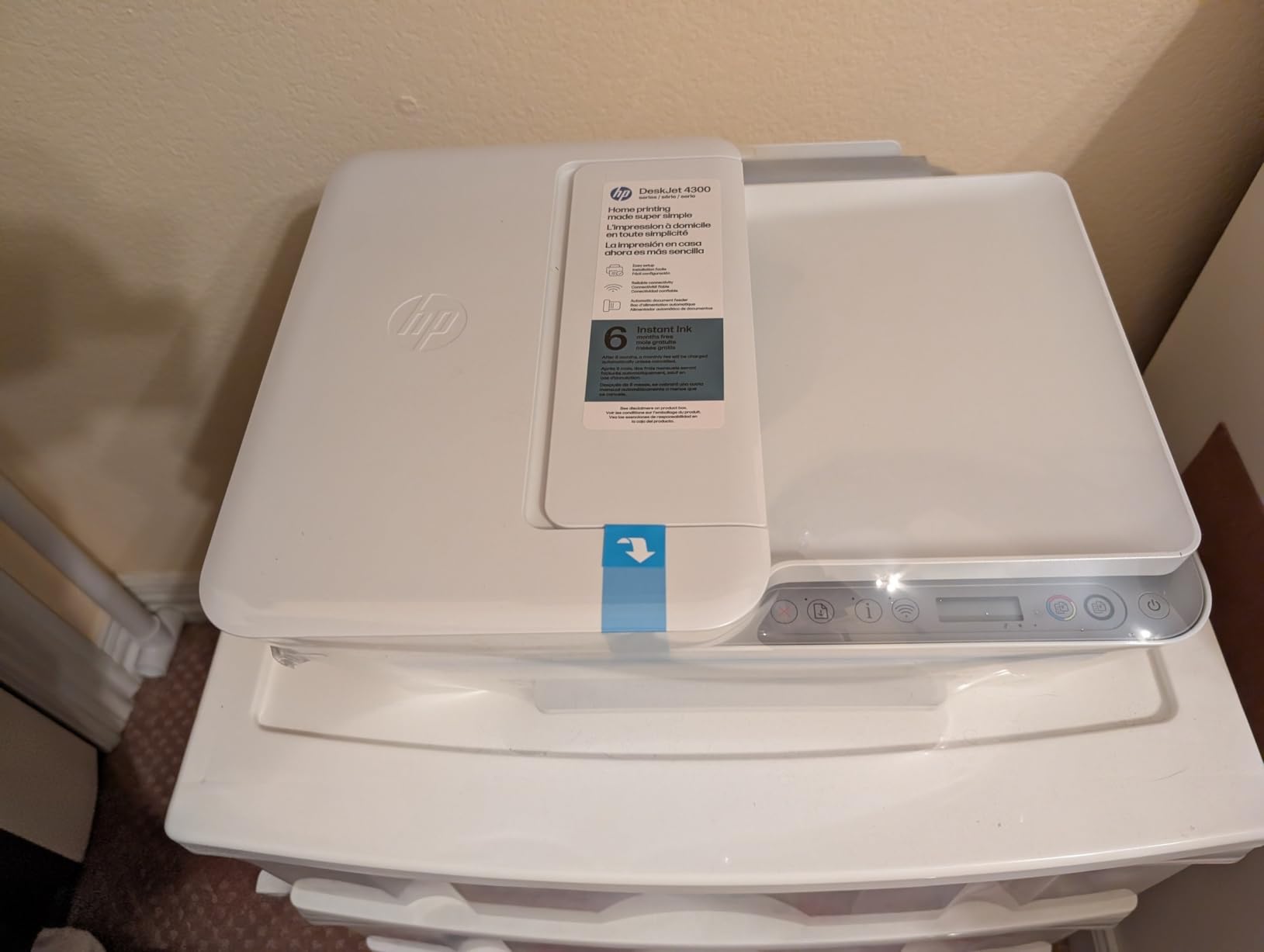 HP DeskJet 4327 Wireless All-in-One Color Inkjet Printer, Scanner, Copier, 6 Month Trial of Instant Ink Included, AI-Capable customer photo 2
