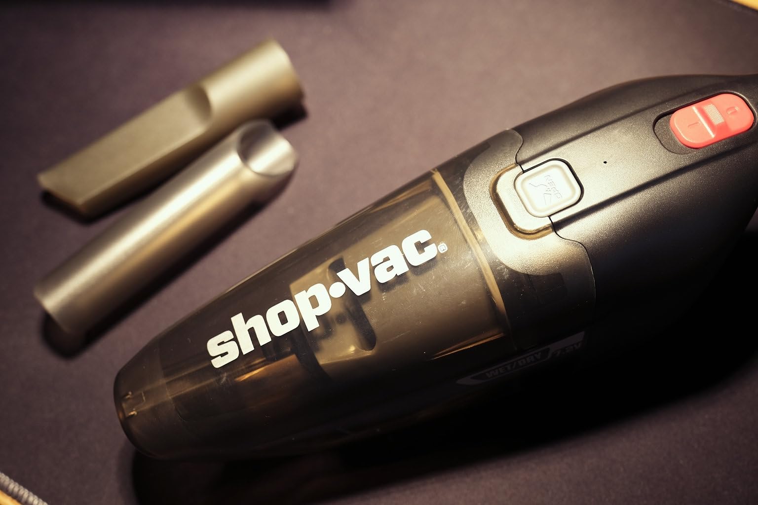 Shop-Vac Wet/Dry Handheld Vacuum Cordless, Portable Car Vacuum Rechargeable, Wall-Mounted with Crevice Tool, Lightweight Hand Vacuum for Home & Car, Washable Filter, Black customer photo 2