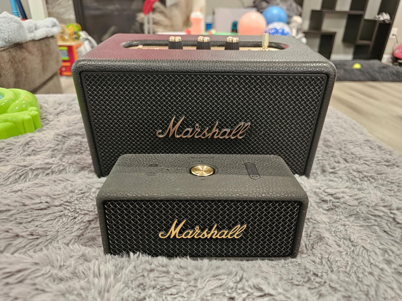 Marshall Emberton III Portable Bluetooth Speaker - Rugged Waterproof/Dust-Proof Design | Loud Stereo Sound, Deep Bass | Compact and Wireless for Travel and Outdoors - Black and Silver customer photo 1