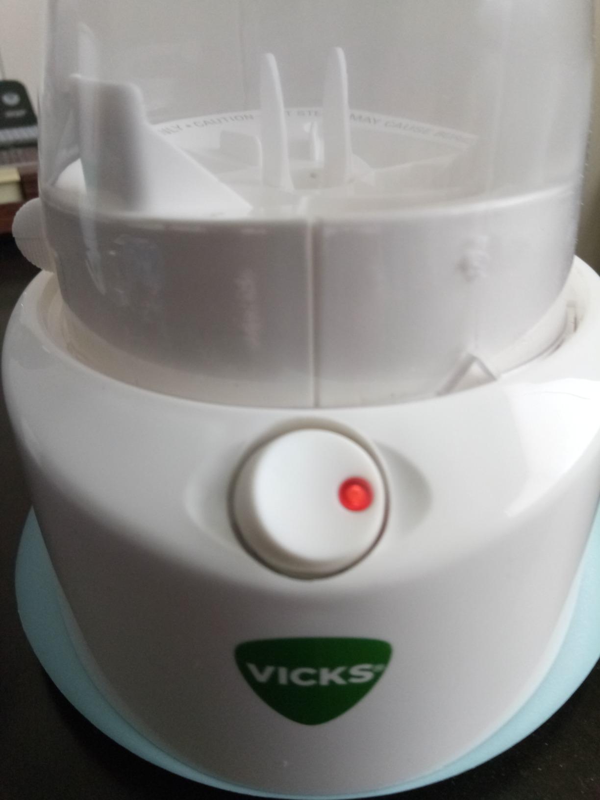 Vicks Personal Steam Inhaler for Targeted Relief from Congestion | Natural Steam Therapy for Allergies, Coughs, Colds & Sinus Irritation customer photo 1