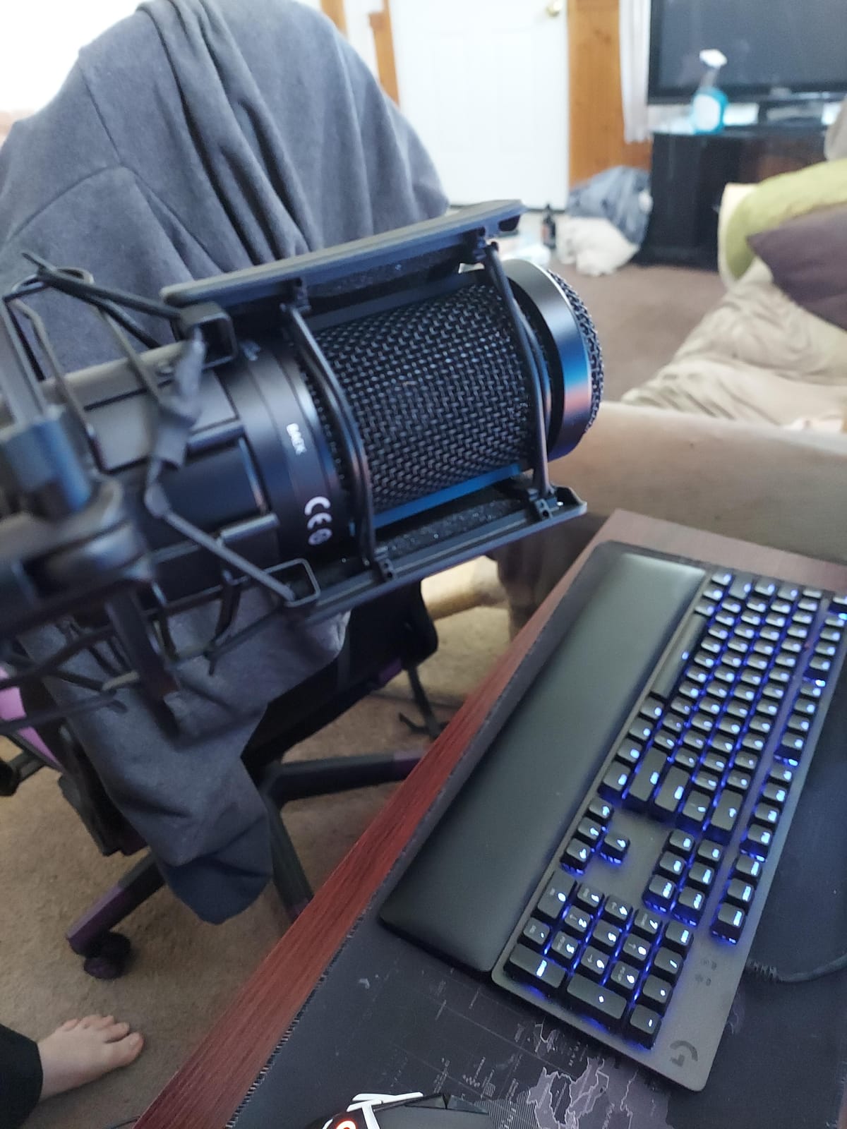 Audio-Technica AT2020 Cardioid Condenser Studio XLR Microphone customer photo 2
