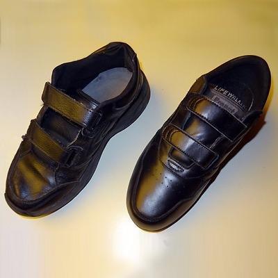 Propet Mens LifeWalker Strap Slip On Walking Walking Sneakers Shoes - Off White customer photo 1