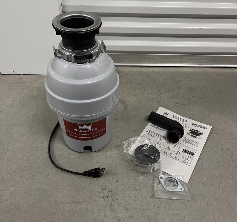 Moen L-8000 Waste King 1 HP Garbage Disposal with Power Cord customer photo 1