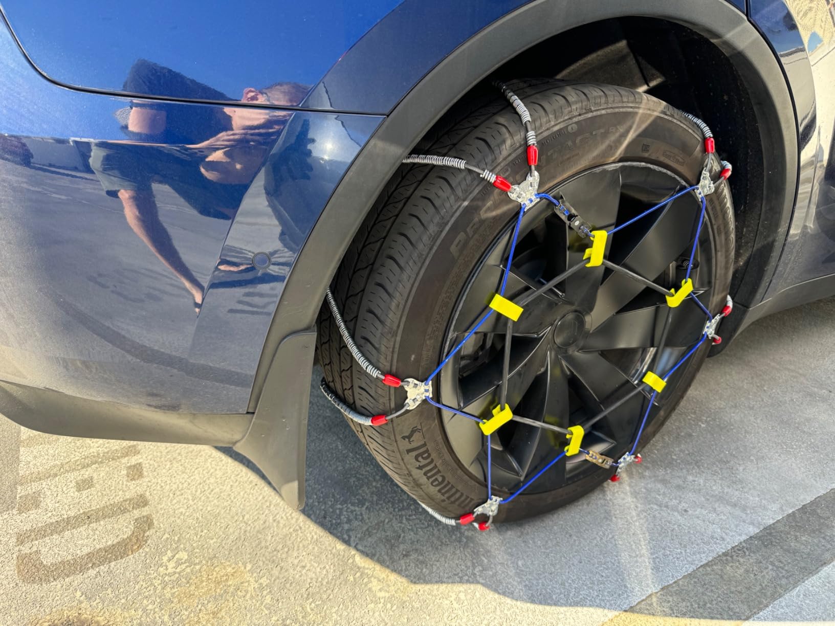 SCC SZ143 Super Z6 Cable Tire Chain for Passenger Cars, Pickups, and SUVs - Set of 2 customer photo 1