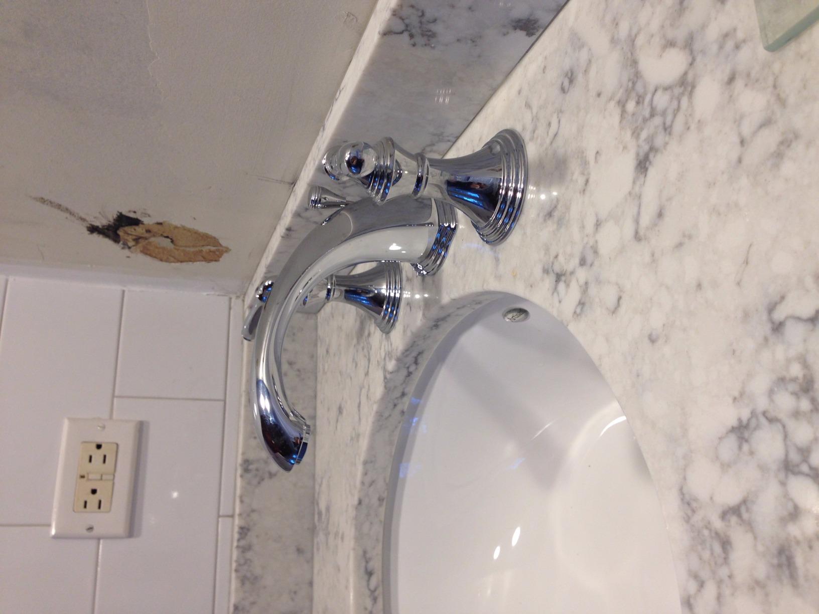 KOHLER K-394-4-CP Devonshire Widespread Bathroom Sink Faucet, Pop-Up Drain Assembly, 3-Hole Bathroom Faucets, 2-Handle, 1.2 GPM, Polished Chrome customer photo 1