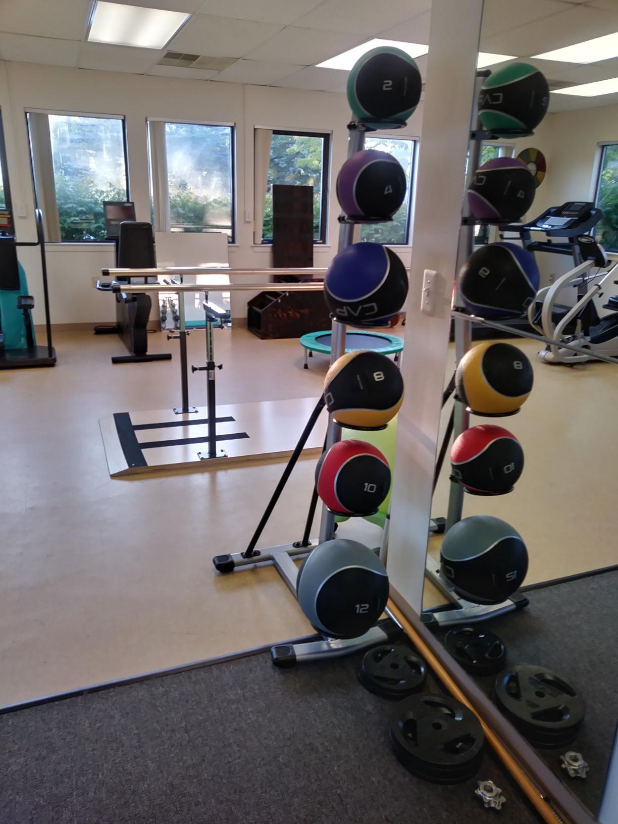 CAP Barbell Rubber Medicine Ball Set with Rack customer photo 2