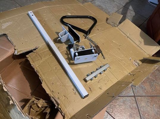 Lumex 2800GA Versa-Helper Trapeze Bar for Bed Mobility, Gray, Medical Assist Handle, Optional 2840GA Floor Stand (Sold Seperately) customer photo 1