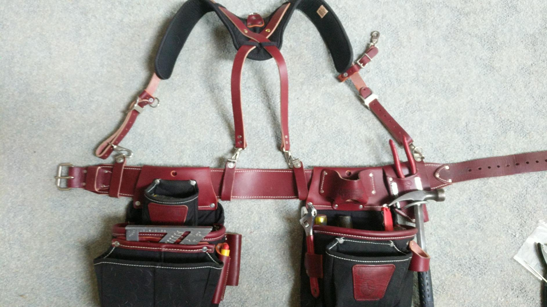 Occidental Leather FatLip Tool Bag Set - Medium - 25 Pockets & Tool Holders - Made in USA customer photo 1