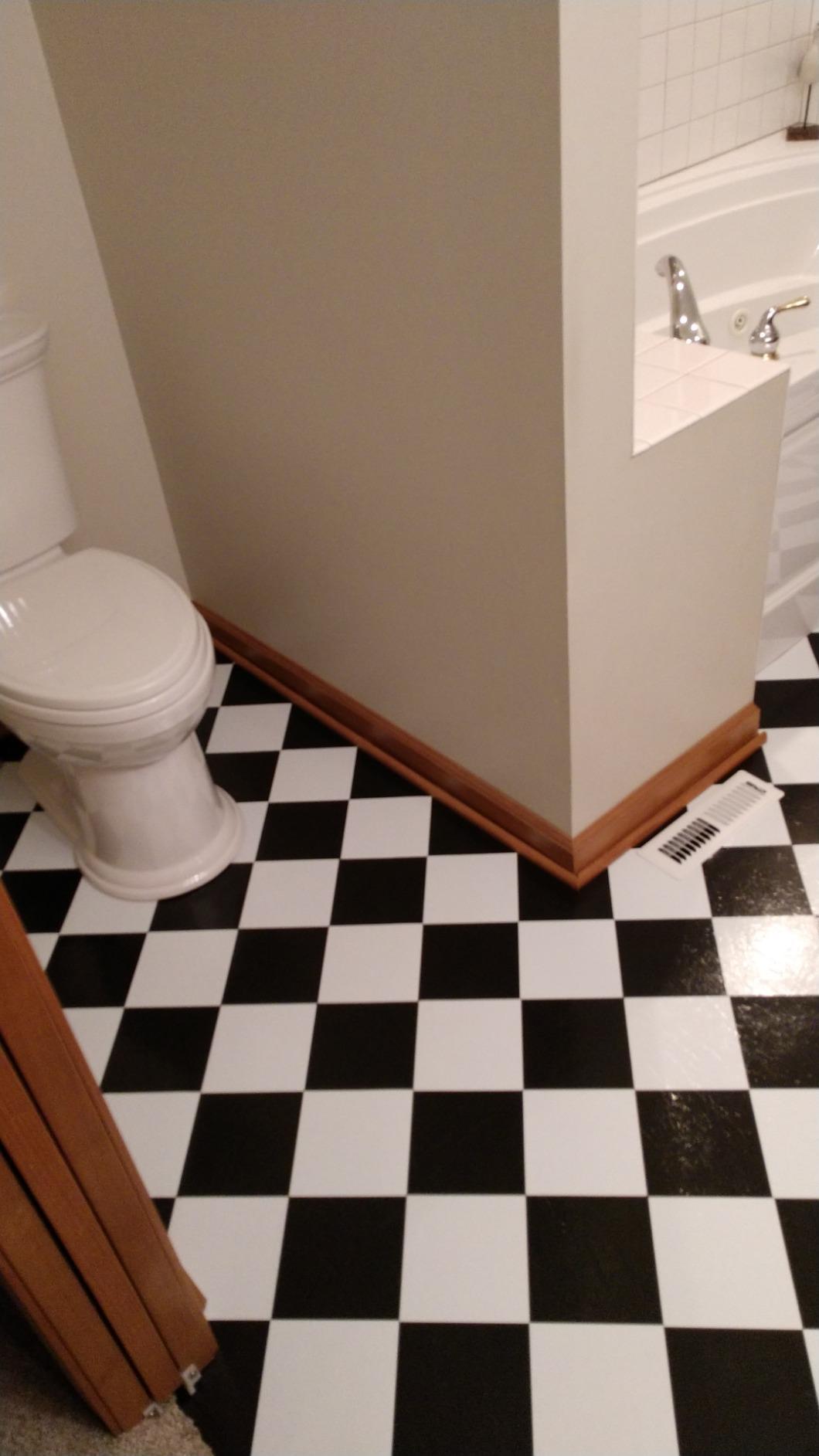 Nexus Peel & Stick Vinyl Floor Tiles, 20-Pack, 12 x 12 in, Oak | Decorative Tile Format: Dimensional Tile Texture Adds Coordinated Finish Detail. customer photo 2