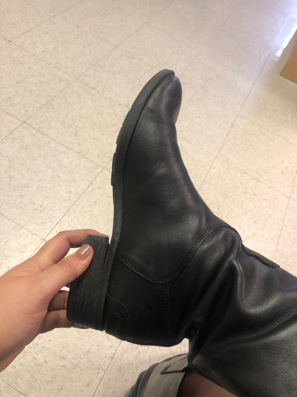 Sam Edelman Women's Penny Leather Riding Boot customer photo 2