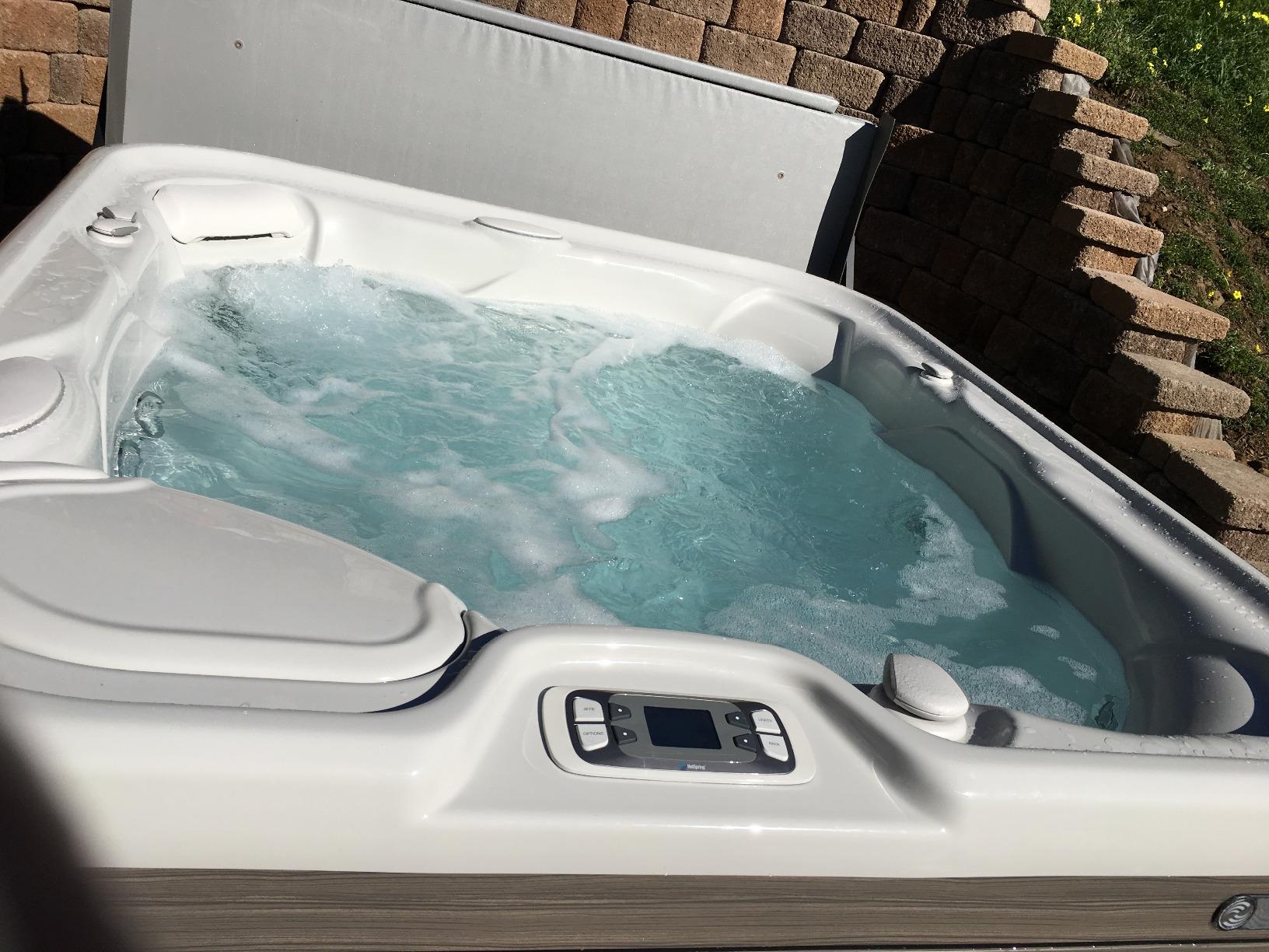 Natural Hot Tub Water Care - 4-Month Supply - Weekly Spa Maintenance - Balancer, Clarifier, Conditioner - Simple, Soft, & Safe Water customer photo 2