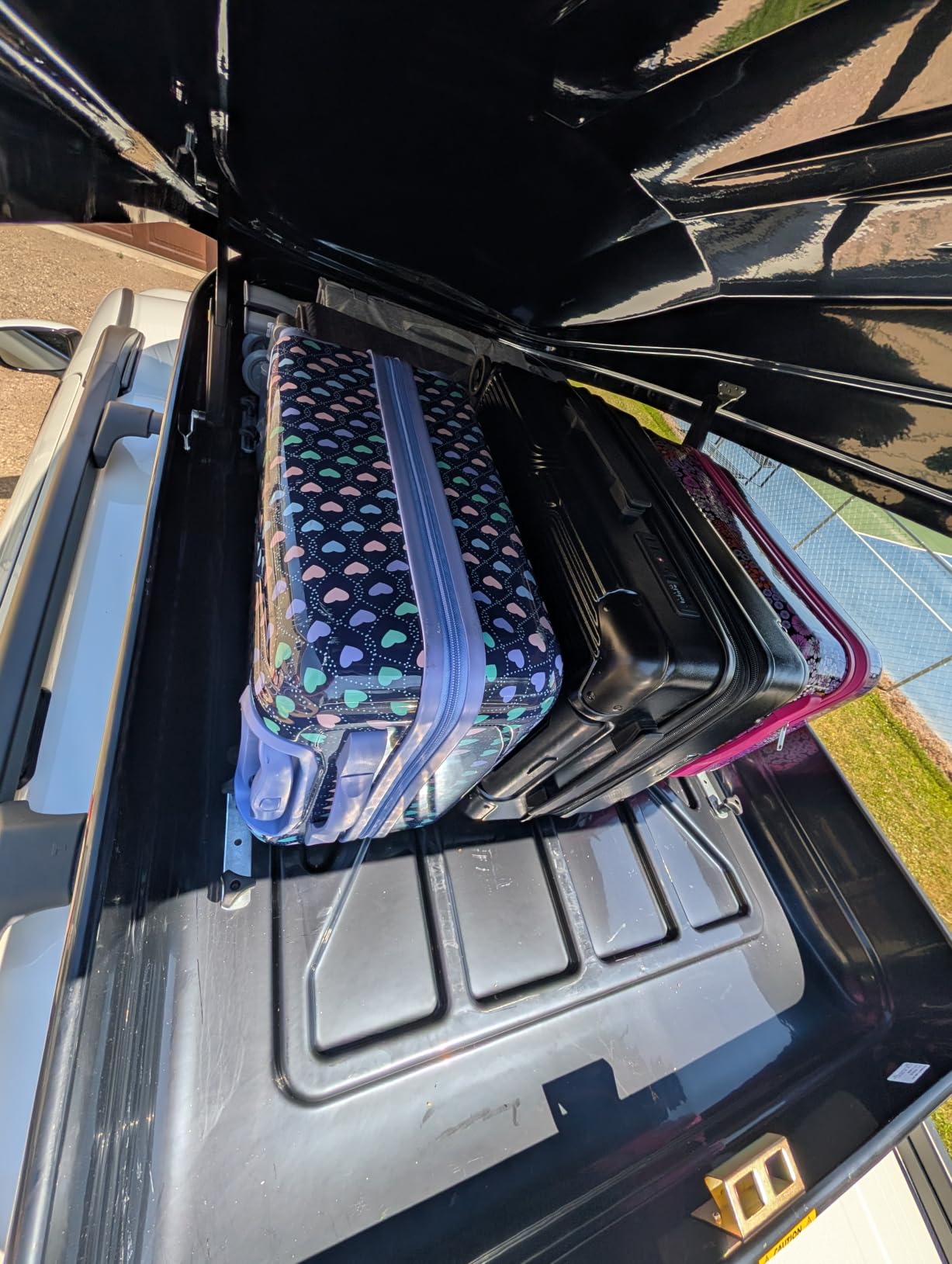 SportRack Vista XL Rear Opening Cargo Box,Black customer photo 1