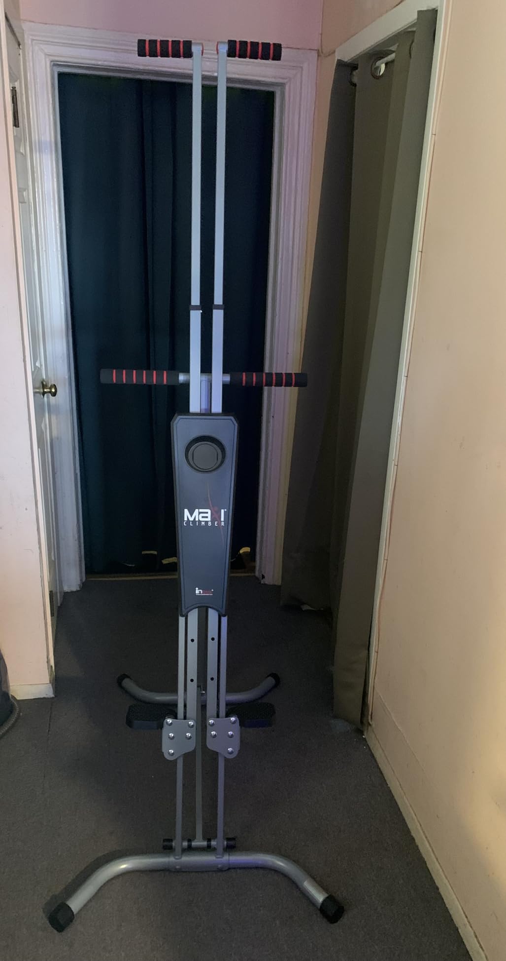 MaxiClimber 2.0 Vertical Climber ERS (Elastic Resistance System) - Easy to Assemble, Folding Exercise Machine Combines Cardio & Strength Training for a Low Impact, Full Body Workout - Free Fitness App customer photo 1