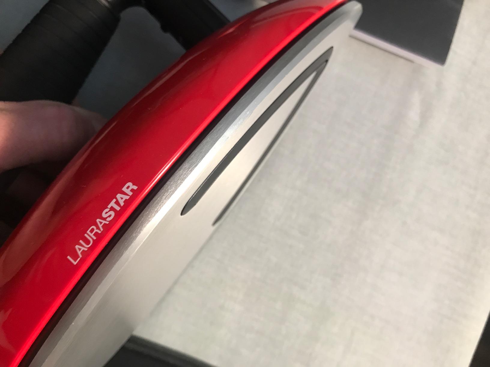 Laurastar Lift Steam Iron in Original Red: Swiss Engineered 3-in-1 Steam Generator that Irons, Steams, and Purifies Your Clothes customer photo 2