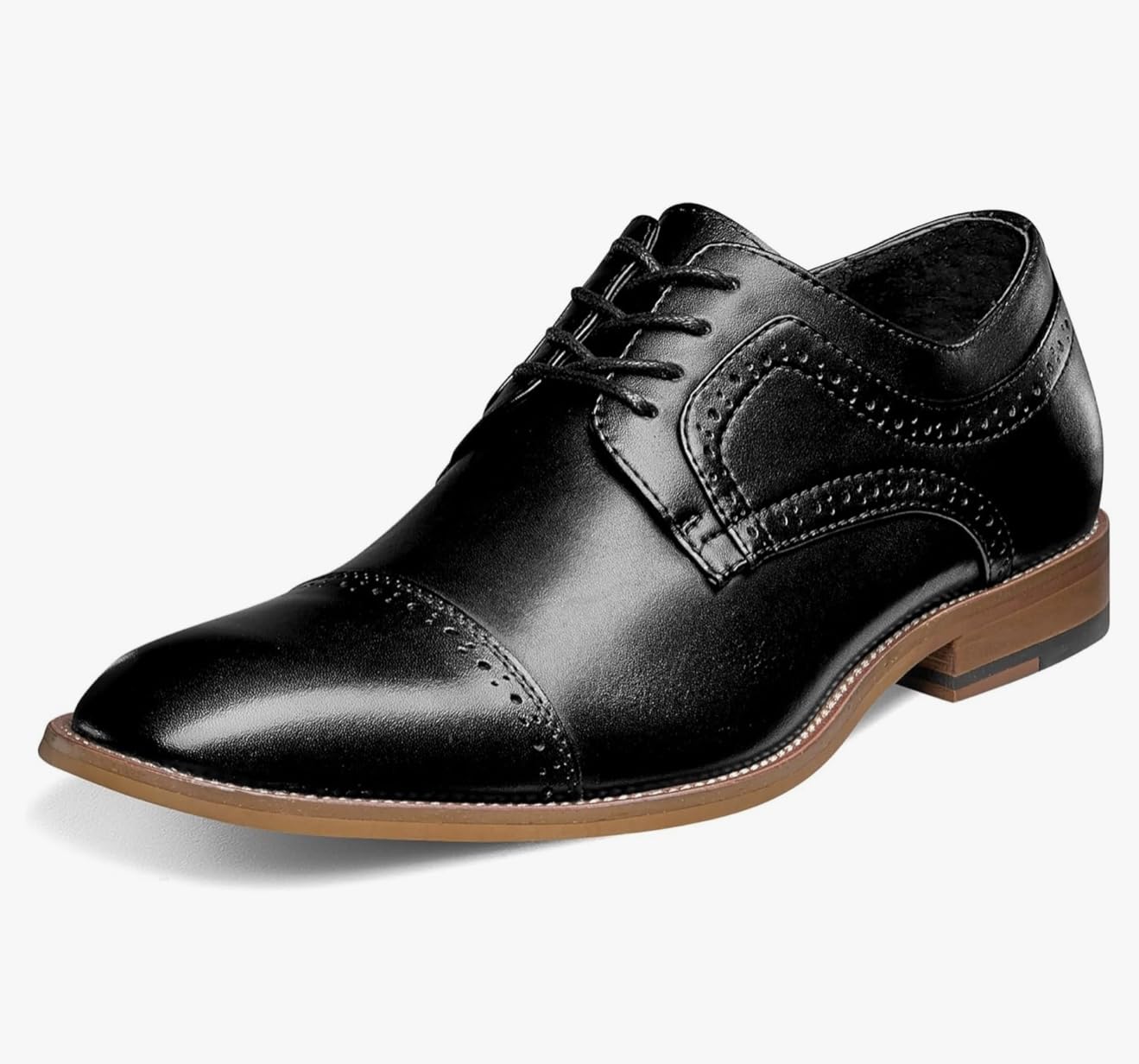 Stacy Adams Men's Dickinson Cap-Toe Lace-up Oxford customer photo 2
