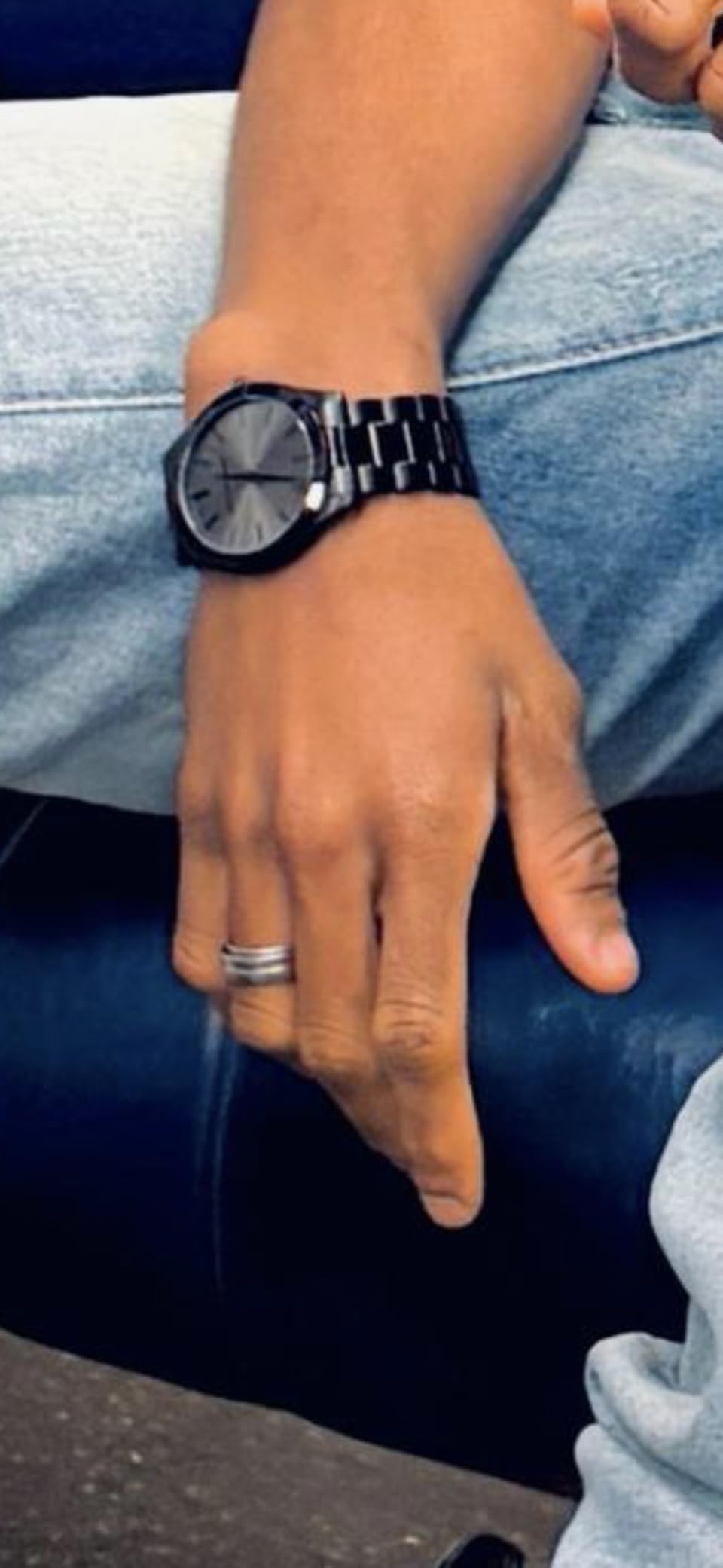 Michael Kors Oversized Slim Runway Men's Watch, Stainless Steel Watch for Men customer photo 1