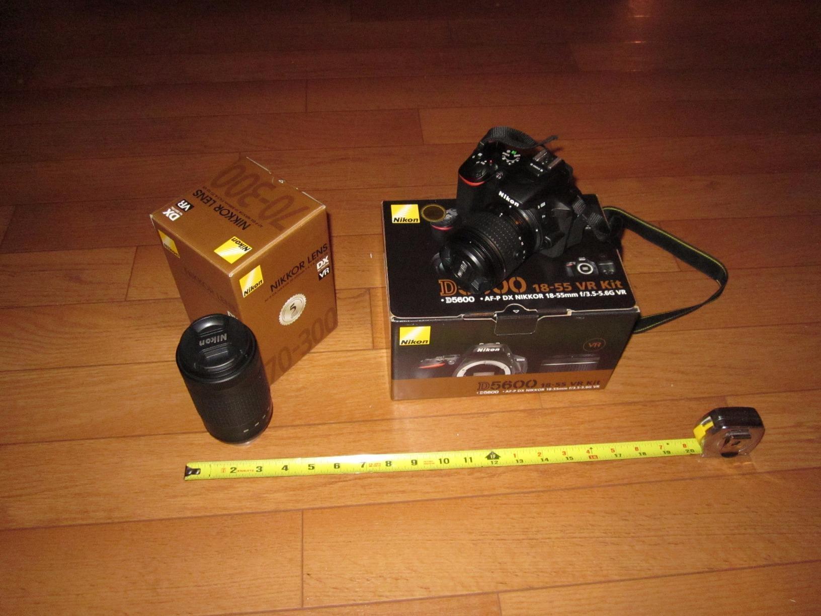 Nikon D5600 DX-Format Digital SLR w/AF-P DX NIKKOR 18-55mm f/3.5-5.6G VR customer photo 1