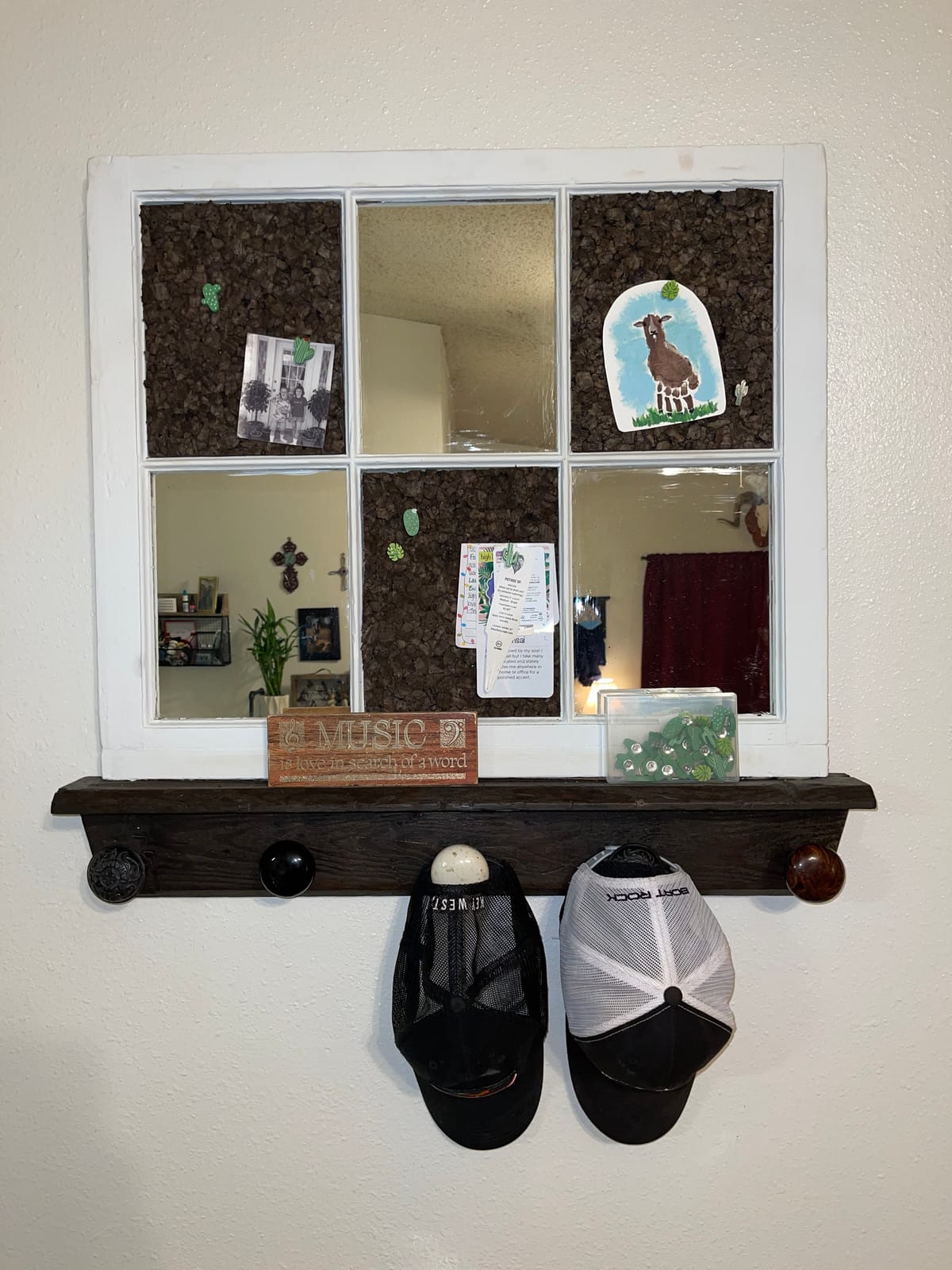Jelinek Cork Dark Wall Tiles 12 x 12 Inches (4 Pack) customer photo 2