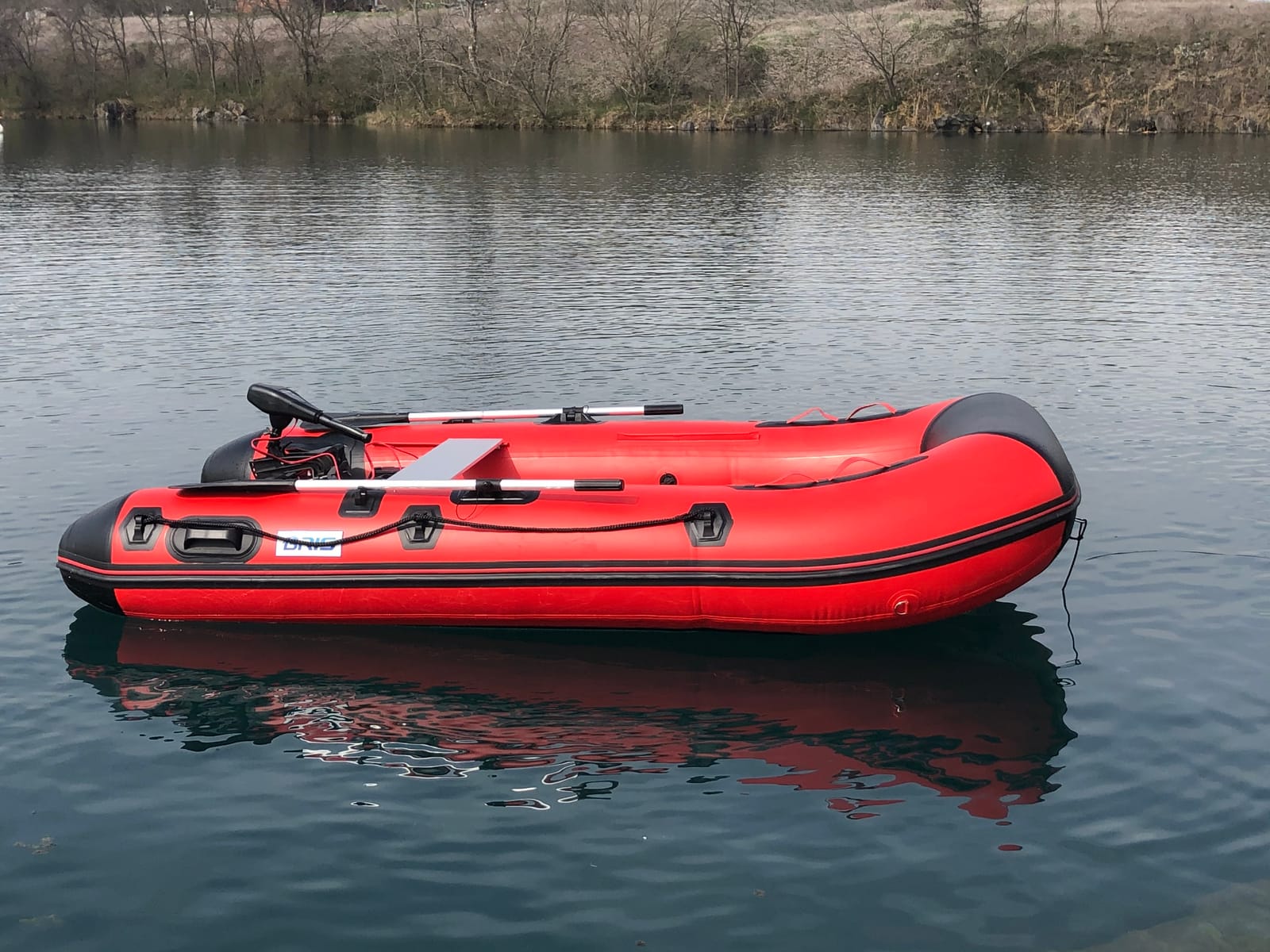 BRIS 10ft Inflatable Boat Inflatable Rafting Fishing Dinghy Tender Pontoon Boat customer photo 1